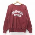 M★古着 長袖 チャンピオン Champion リバースウィーブ メンズ 00年代 00s CONCORD クルーネック エンジ 26jan21