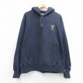 XL★古着 長袖 チャンピオン Champion リバースウィーブ パーカー メンズ 00年代 00s KENYON 大きいサイズ 濃紺 26mar06