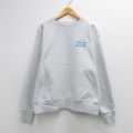 XL★古着 長袖 チャンピオン Champion リバースウィーブ メンズ 00年代 00s Monroe Car Wash クルーネック 薄グレー 霜降り 26mar19