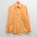 L★古着 Kマート 長袖 シャツ メンズ 70年代 70s オレンジ 25feb21 中古 トップス