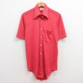 70s 半袖シャツ ピンク M | 古着