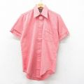 S★古着 半袖 シャツ メンズ 70年代 70s 総柄 赤他 レッド 25jul07 中古 トップス