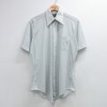70s 半袖シャツ 総柄 グレー L | 古着