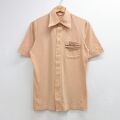 70s 半袖シャツ ベージュ S | 古着