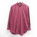 ラルフローレン 90s 長袖シャツ YARMOUTH レッドチェック L | 古着