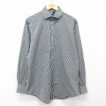 ラルフローレン 90s 長袖シャツ REGENT ブラックストライプ L | 古着