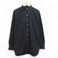 90s シャツ ワンポイントロゴ ブラック XL | 古着