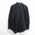 ラルフローレン 90s 長袖シャツ ワンポイントロゴ ブラック XL | 古着