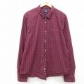 ギャップ 00s 長袖シャツ レッドチェック XL | 古着