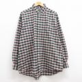 ラルフローレン 90s 長袖シャツ ワンポイントロゴ グリーンチェック XL | 古着
