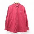 ランズエンド 90s 長袖シャツ RETCONN レッド XL | 古着