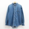 リーバイス 長袖シャツ ネイビー XL | 古着