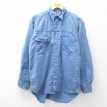 L★古着 リーバイス Levis 長袖 ブランド シャツ メンズ 00年代 00s 薄紺 26apr14