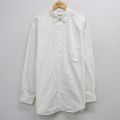 XL★古着 エディーバウアー 長袖 ブランド シャツ メンズ 00年代 00s 大きいサイズ ロング丈 コットン 白 26apr20