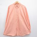 ブルックスブラザーズ 90s 長袖シャツ オレンジ XL | 古着