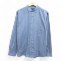 リーバイス 90s 長袖シャツ ストライプ ネイビー L | 古着