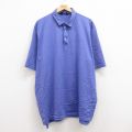 XL★古着 ラルフローレン Ralph Lauren ポロゴルフ 半袖 ブランド ポロ シャツ メンズ 90年代 90s 大きいサイズ コットン うす茶 ブラウン 25apr15 中古 トップス