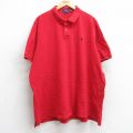 ラルフローレン 半袖ポロシャツ ワンポイント レッド XL | 古着