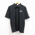 リーボック 00s 半袖ポロシャツ フィラデルフィアイーグルス ブラック L | 古着