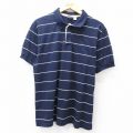 XL★古着 リーバイス Levis 半袖 ブランド ポロ シャツ メンズ 80年代 80s 紺他 ネイビー ボーダー 25jul29 中古 トップス