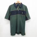 ノーティカ 90s 半袖ポロシャツ ワンポイントロゴ グリーン XL | 古着