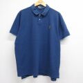 ラルフローレン 90s 半袖ポロシャツ ワンポイントロゴ ネイビー メンズXL相当 | 古着