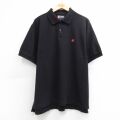 ラルフローレン 90s 半袖ポロシャツ ワンポイントロゴ ブラック メンズXL相当 | 古着