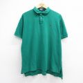 ラルフローレン 90s 半袖ポロシャツ ワンポイントロゴ グリーン メンズXL相当 | 古着