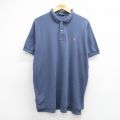 ラルフローレン 90s 半袖ポロシャツ ワンポイントロゴ ネイビー メンズXL相当 | 古着