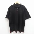 ラルフローレン 90s 半袖ポロシャツ ワンポイントロゴ ブラック メンズXL相当 | 古着