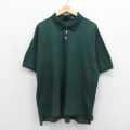 ギャップ 90s 半袖ポロシャツ 鹿の子 グリーン メンズXL相当 | 古着