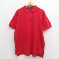 ラルフローレン 90s 半袖ポロシャツ ワンポイントロゴ レッド メンズXL相当 | 古着