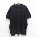 ラルフローレン 90s 半袖ポロシャツ ワンポイントロゴ ブラック メンズXL相当 | 古着