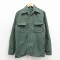 M★古着 JCペニー 長袖 シャツ ジャケット メンズ 70年代 70s 濃緑 26apr03