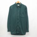 エルエルビーン 00s 長袖シャツ 千鳥格子 グリーン XL | 古着