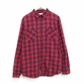 XL★古着 ラルフローレン デニムアンドサプライ 長袖 ブランド フランネル シャツ メンズ コットン 赤他 オンブレ チェック【spe】 26feb13