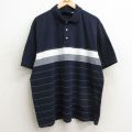 ピューリタン 00s 半袖ポロシャツ ネイビー XL | 古着