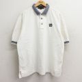 00s 半袖ポロシャツ セントルイス ホワイト XL | 古着