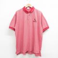 カージナルス 00s 半袖ポロシャツ レッド XL | 古着