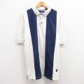 00s 半袖ポロシャツ ホワイト XL | 古着