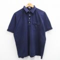 アロー 80s 半袖ポロシャツ ラグラン ネイビー XL | 古着