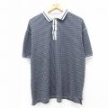 アリゾナジーンズ 00s 半袖ポロシャツ ネイビー XL | 古着