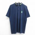 00s 半袖ポロシャツ ブラジル ネイビー XL | 古着