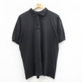 90s 半袖ポロシャツ ブラック XL | 古着