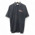 【50%OFF】XL★古着 マジェスティック 半袖 ポロ シャツ メンズ 00年代 00s MLB ヒューストンアストロズ 鹿の子 コットン 黒他 ブラック メジャーリーグ ベースボール 野球 24aug07 中古 トップス