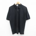 マックレガー 半袖ポロシャツ 鹿の子 ブラック XL | 古着