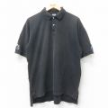 ラッセル 90s 半袖ポロシャツ sporting Goods ブラック XL | 古着