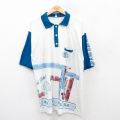 半袖ポロシャツ ホワイト XL | 古着