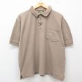 カベラス 00s 半袖ポロシャツ ベージュ XL | 古着