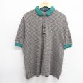 90s 半袖ポロシャツ グリーン XL | 古着